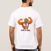 Macht van de koning t-shirt (Achterkant)