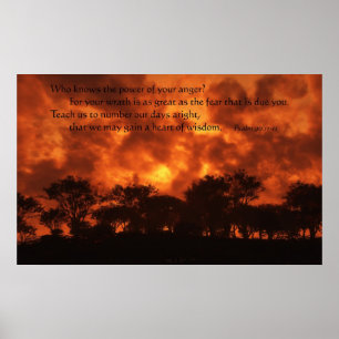 Macht van de zuiger poster