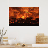 Macht van de zuiger poster (Keuken)