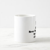 Macht van een pakje koffiemok (Center)