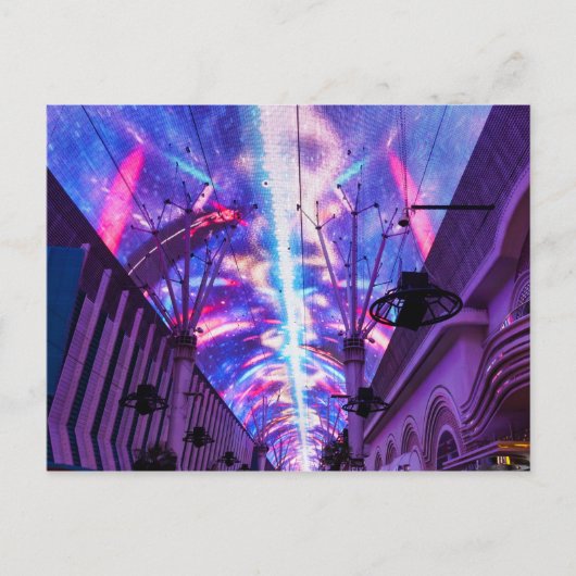 Macht van Fremont Street Briefkaart (Voorkant)