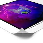 Macht van goden Word no bkgd Poster (Hoek)