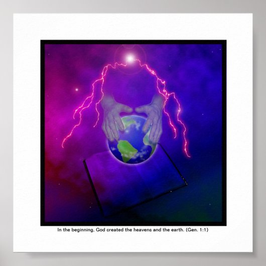 Macht van goden Word no bkgd Poster (Voorkant)