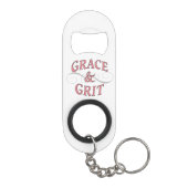 Macht van Grace en Grit Mini Flessenopener (Achterkant)