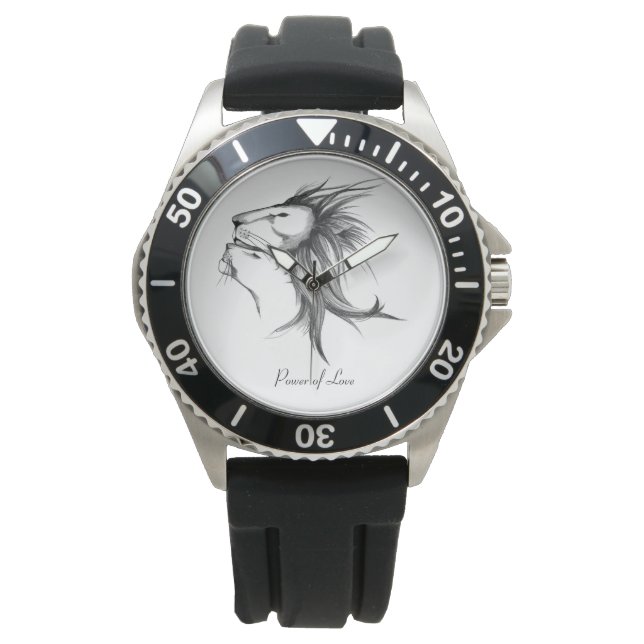 Macht van liefde eWatch Horloge (Voorkant)