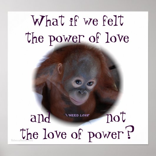 Macht van liefde poster (Voorkant)