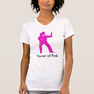 Macht van roze Cami T-shirt