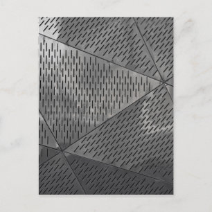 Macht van staalbouw Roestvrij Industrieel Briefkaart