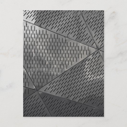 Macht van staalbouw Roestvrij Industrieel Briefkaart (Voorkant)