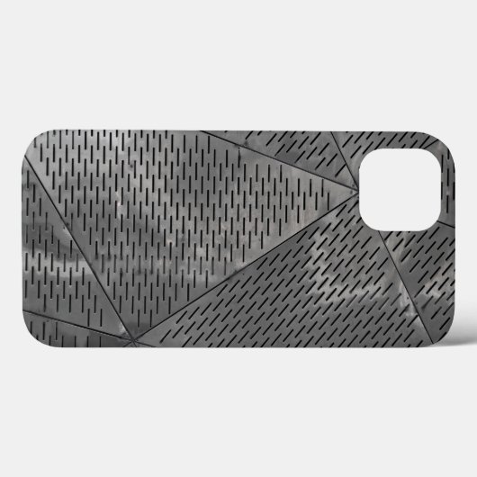 Macht van staalbouw Roestvrij Industrieel Case-Mate iPhone Case (Achterkant (horizontaal))