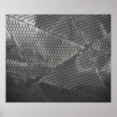 Macht van staalbouw Roestvrij Industrieel Poster (Voorkant)