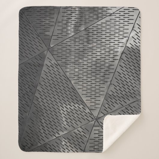 Macht van staalbouw Roestvrij Industrieel Sherpa Deken (Voorkant)
