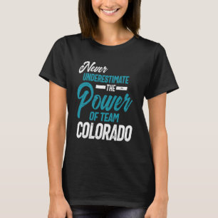 Macht van team Colorado T-shirt