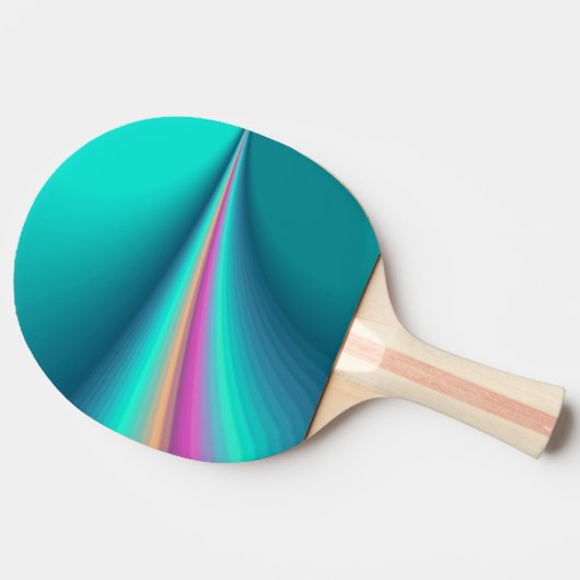 Macht van Turquoise Tafeltennisbatje (Achterkant)
