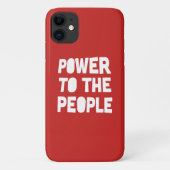 macht voor de bevolking Case-Mate iPhone case (Achterkant)