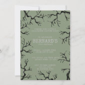 Machtig als de eiken spooky volwassen verjaardag kaart (Voorkant)