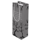 Machtig als de eiken spooky wijn geschenk tas cadeautas (Voorkant Gekanteld)