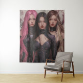 Machtig en mooi wandkleed (In situ)