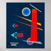 Machtig rood - Kandinsky Poster (Voorkant)