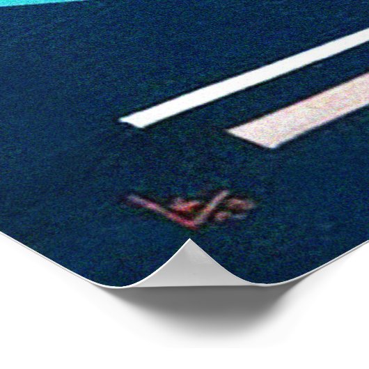 Machtig rood - Kandinsky Poster (Hoek)