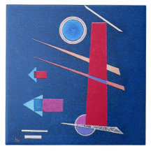 Machtig rood - Kandinsky