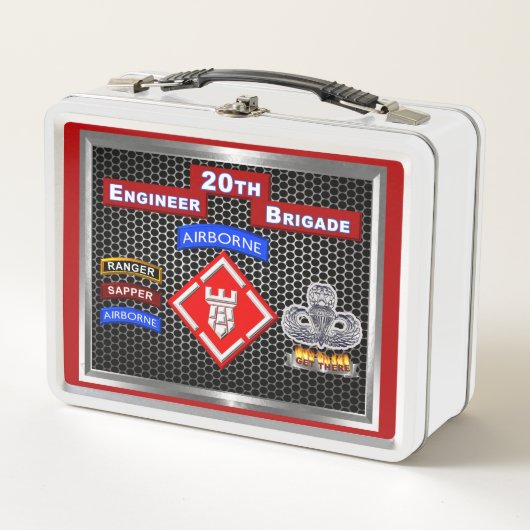 Machtige 20e Engineer Brigade-Airborne (Voorkant)