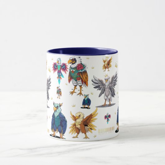 machtige adelaar mok (Midden)