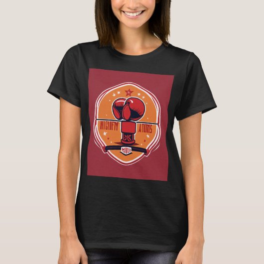 machtige atomen t-shirt (Voorkant)