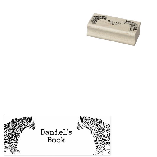 Machtige Jaguar illustratie Rubberstempel (Gestempeld)
