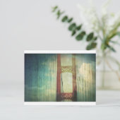 Machtige Mackinac Brug Michigan Briefkaart (Staand voorkant)