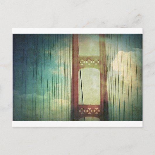 Machtige Mackinac Brug Michigan Briefkaart (Voorkant)