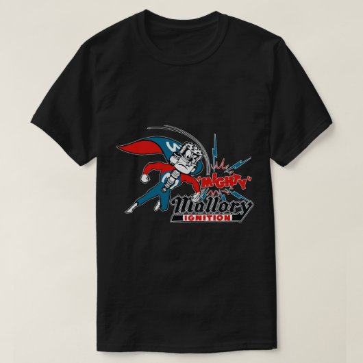 MACHTIGE MALLORY ONTSTEKING T-SHIRT (Design voorkant)
