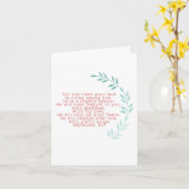 machtige redder notecard kaart (Gele Bloem)