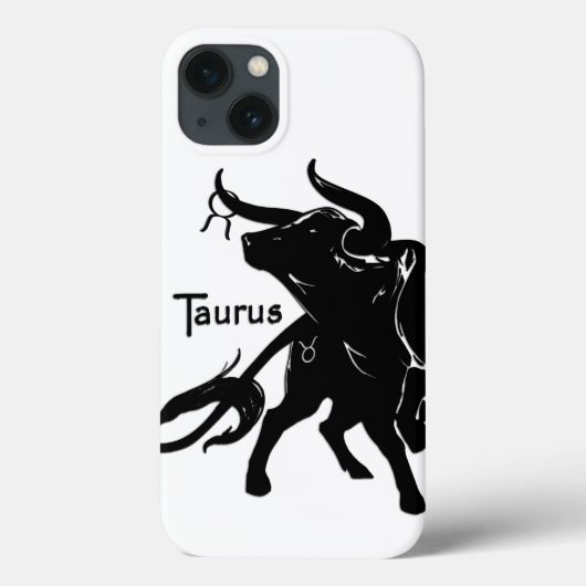 Machtige Taurus de Stier Zodiac Case-Mate iPhone Case (Achterkant)