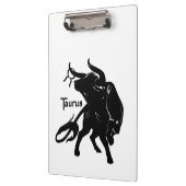 Machtige Taurus de Stier Zodiac Klembord (Links)