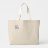 Machtiger dan de Canvas tas van de golven (Achterkant)