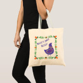 Macht's Immer Besser geen achtergrond canvas tas (Voorkant (product))