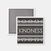 Machtswoord voor motivatie - VRIENDELIJKHEID Magneet (Voorkant / Achterkant)