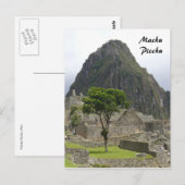 machu peru briefkaart (Voorkant / Achterkant)