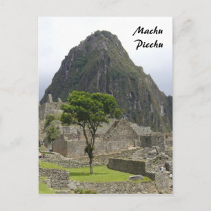 machu peru briefkaart