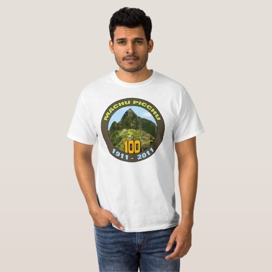 Machu Picchu 100e Jubileum T-shirt (Voorkant volledig)