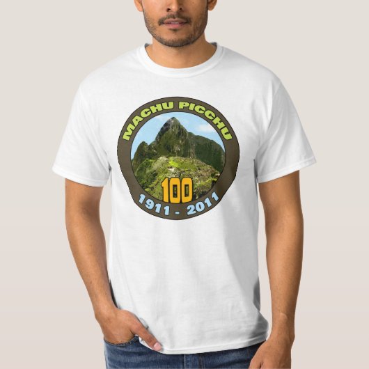 Machu Picchu 100e Jubileum T-shirt (Voorkant)