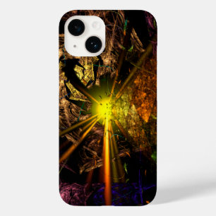 Machu Picchu 3D optische illusie fractal Case-Mate iPhone Case