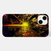 Machu Picchu 3D optische illusie fractal Case-Mate iPhone Case (Achterkant (horizontaal))