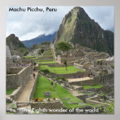 Machu Picchu Afdrukken Poster (Voorkant)