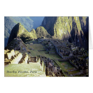 "Machu Picchu at Dawn"