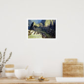 "Machu Picchu at Dawn" Poster (Keuken)