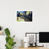 "Machu Picchu at Dawn" Poster (Thuiskantoor)