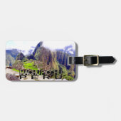 Machu Picchu Bagagelabel (Voorkant horizontaal)