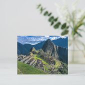 Machu Picchu Briefkaart (Staand voorkant)